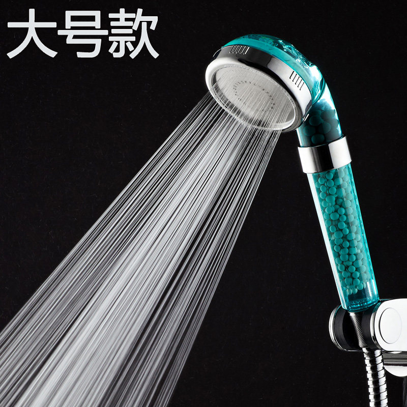 负离子花洒喷头 热水器浴室加压淋浴洗澡沐浴增压莲蓬头花晒套装