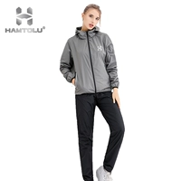 T201 Женский серый костюм