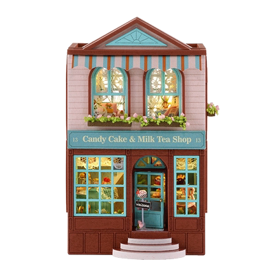 智趣屋木制微缩建筑创意生日礼物