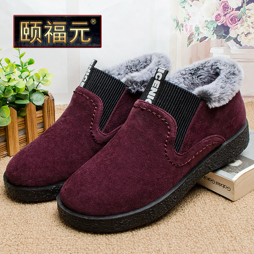 老北京布鞋女冬季棉鞋