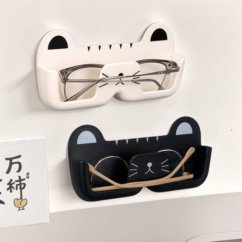 眼镜收纳收纳盒打孔壁挂床头