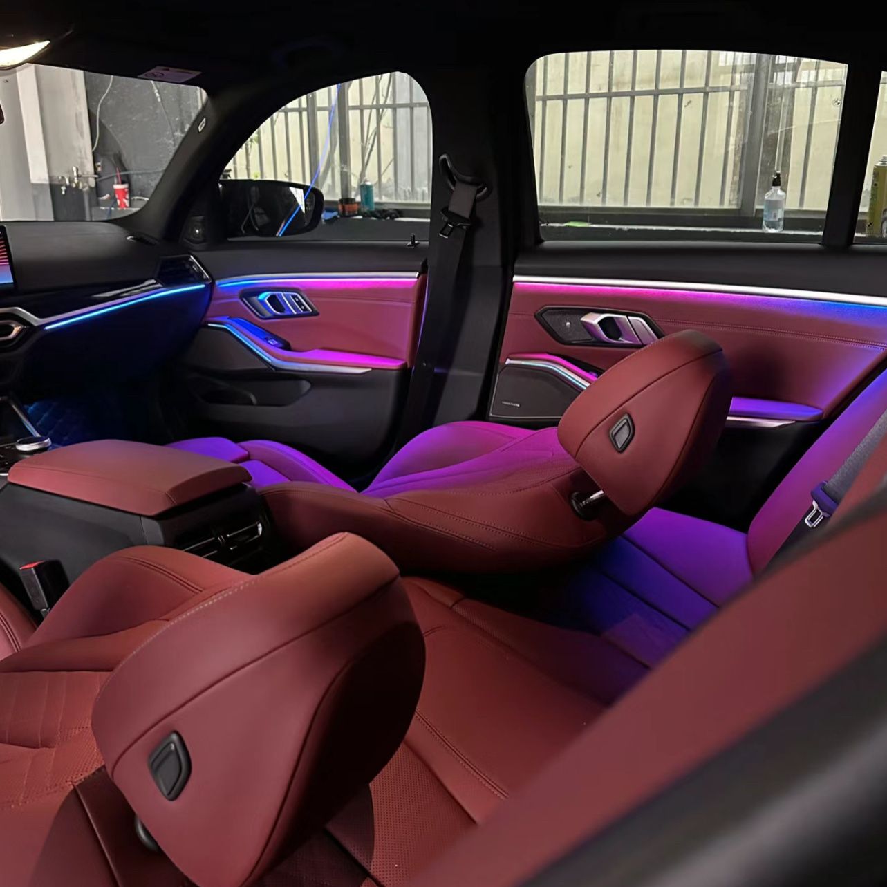 宝马1系2系3系4系5系GT7系专用氛围灯改装宝华高音中音发光车内