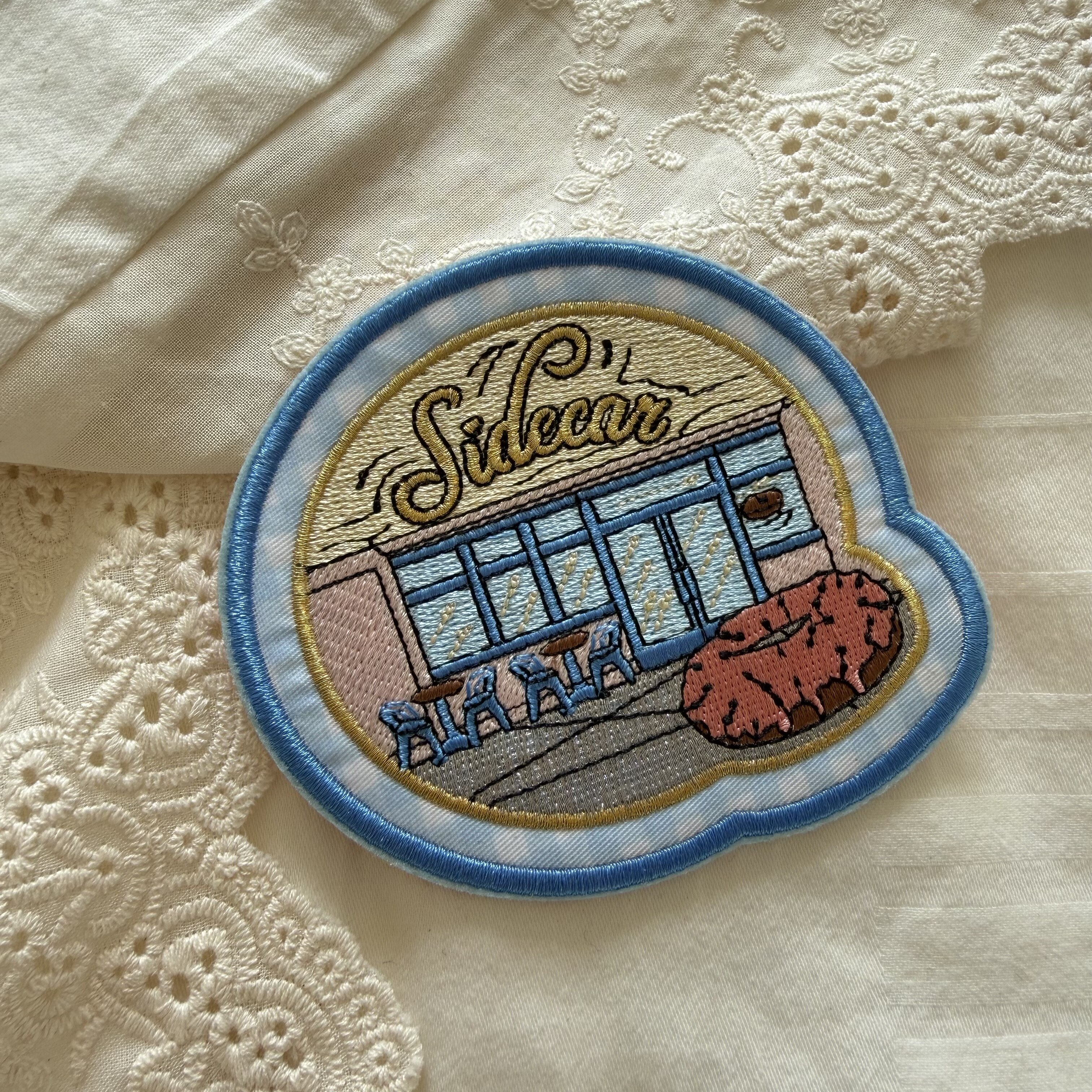 thumbnail for American STONEY CLOVE embroidery large size cloth sticker DIY mobile phone bag bag clothes patch 3 pieces free shipping