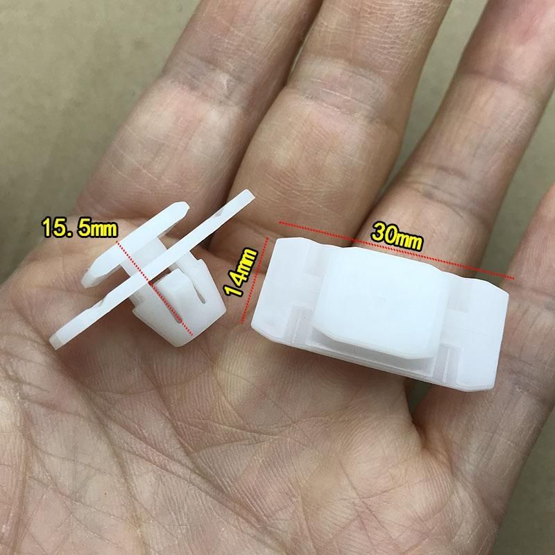 适用本田冠道UR-V歌诗图奥德赛艾力绅下侧裙边车门防撞条卡扣卡子