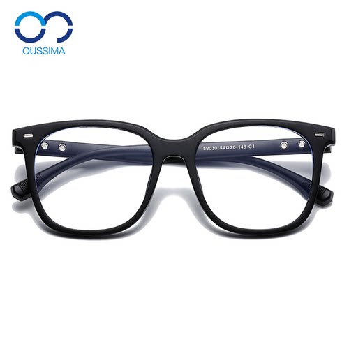 韩版透明男女大框TR显脸小