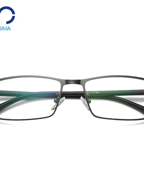 近视眼镜男钛合金全框配眼镜舒适有度数眼睛架女超轻眼镜框1312