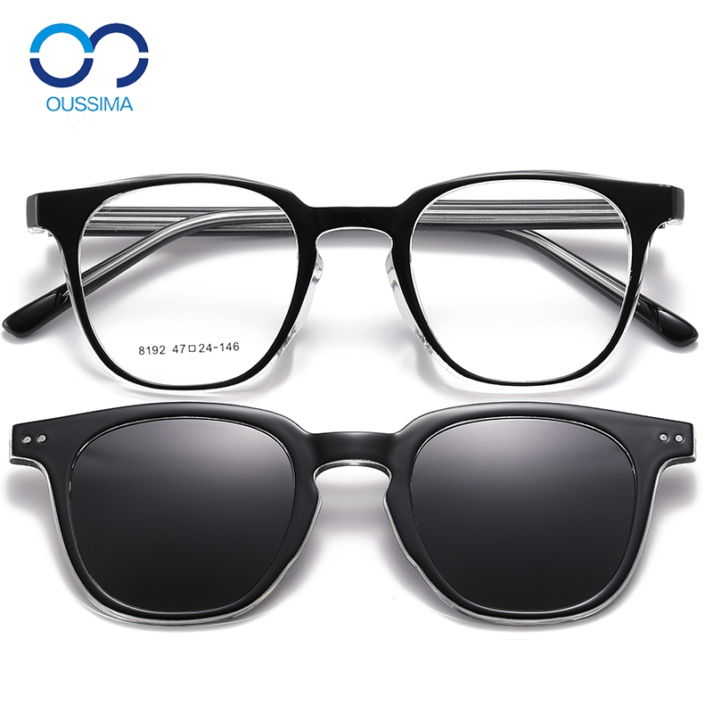 近视眼镜男可上翻磁吸眼镜框架女大框显脸小可配度数镜片黑框眼睛