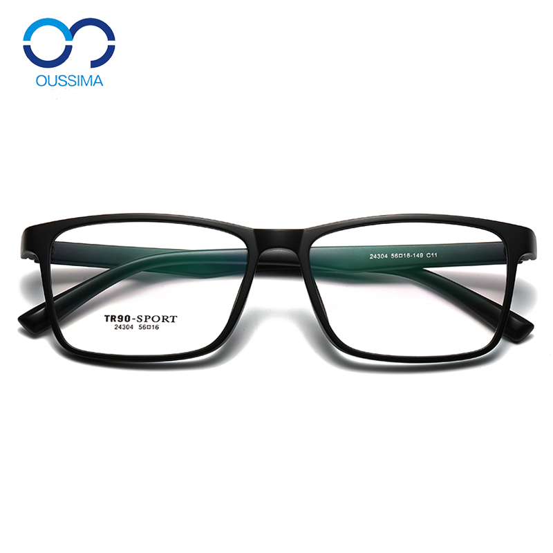 眼镜方框TR男士中大脸轻弹