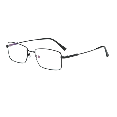 记忆眼镜细边钛合金男弹性