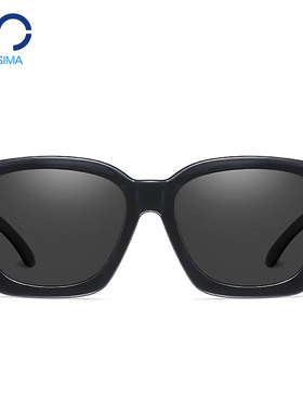 近视太阳镜欧斯迈偏光大框男女