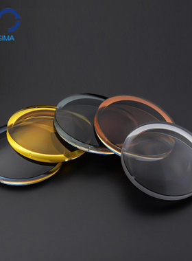 1.56 1.61 1.67带度数男女近视太阳镜片墨镜镜片防紫外线偏光2片