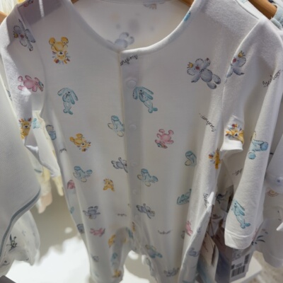 英氏婴儿连身衣四季哈衣宝宝睡衣家居服套装爬服软萌抱抱0S005A — 7