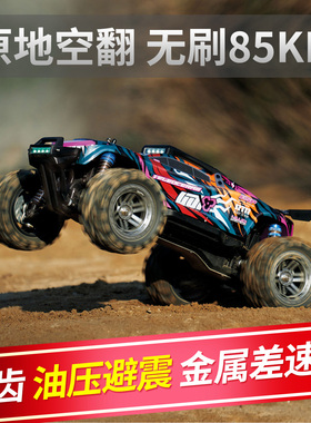 优迪专业rc遥控车无刷四驱越野车高速大脚模型玩具男孩UD1201PRO