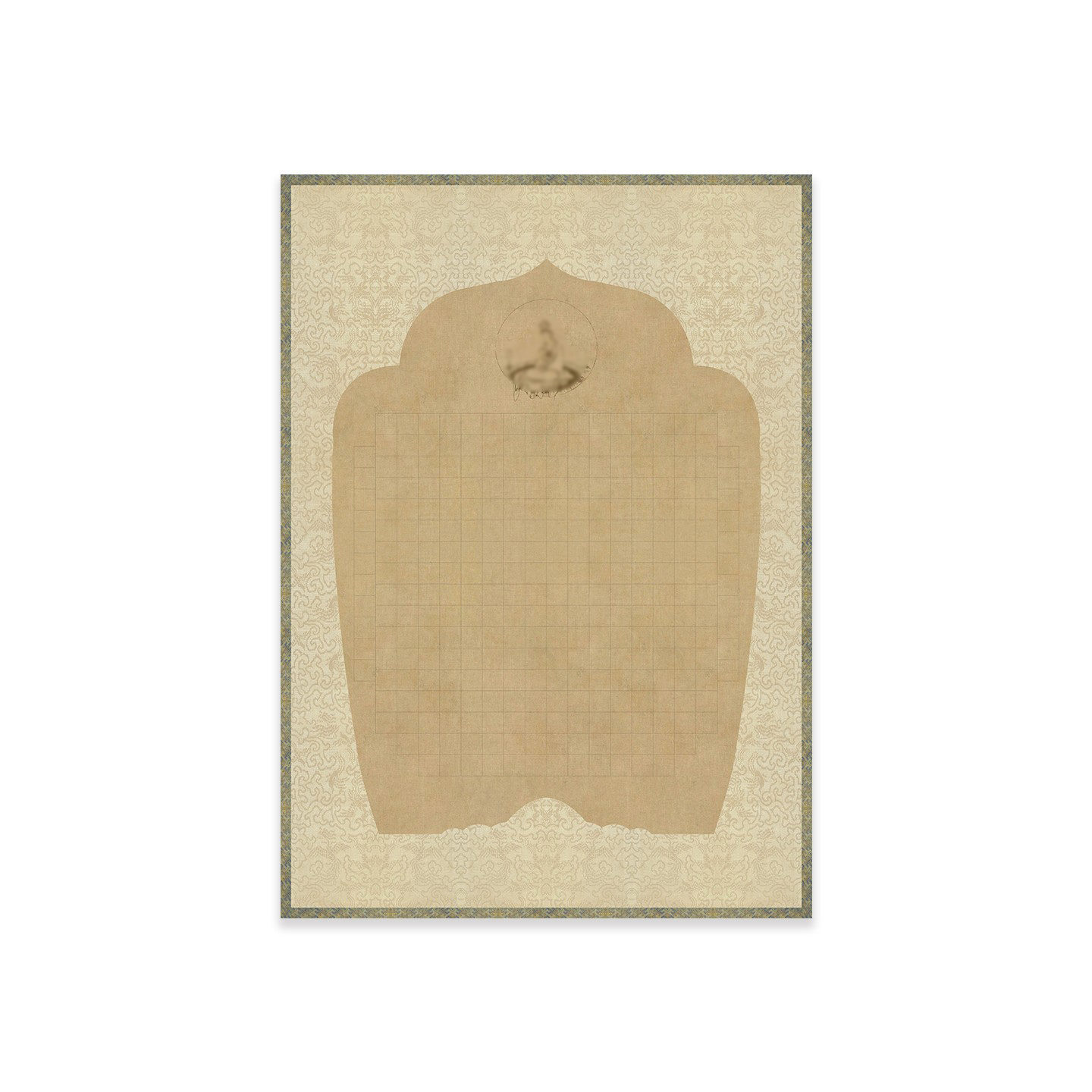 仿古小楷静心抄写书法作品纸加厚微喷宣纸绢布小品宋锦写经纸