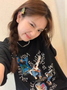 夏季2026新款爆款短袖t恤女重磅纯棉美式宽松设计感小众显瘦上衣