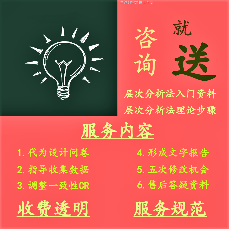 层次分析法ahp 模糊综合评价 灰色关联度 熵值法 topsis