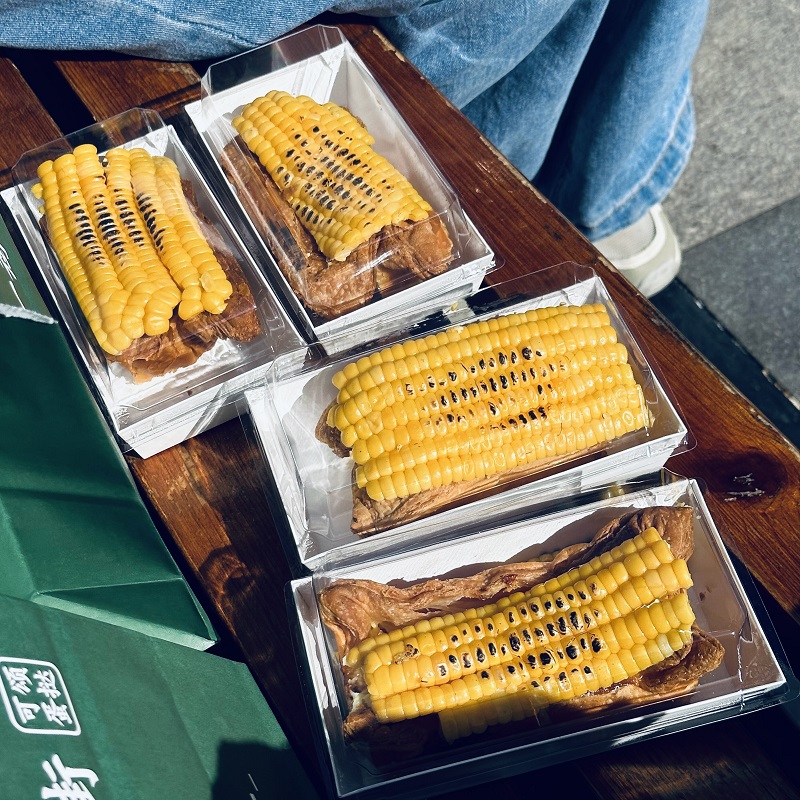 网红拿破仑玉米挞打包盒