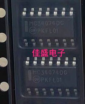 MC34074DG，MC34074，运算放大器芯片IC，SOP14全新现货可直拍