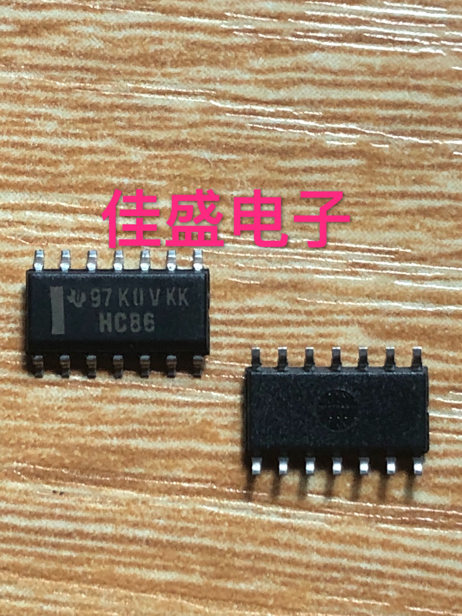 逻辑芯片SN74HC86DR 74HC86 丝印HC86 SOP14 可直拍