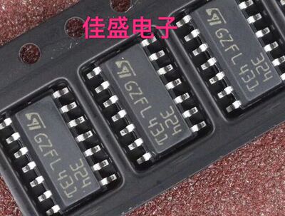 LM324DT 丝印324 四路运算放大器 SOP14全新现货可直拍