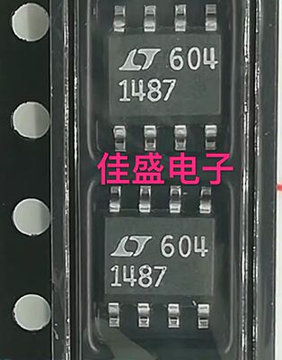 LT1487 LTC1487CS8 丝印 1487 RS-485收发器 芯片 SOP-8可直拍