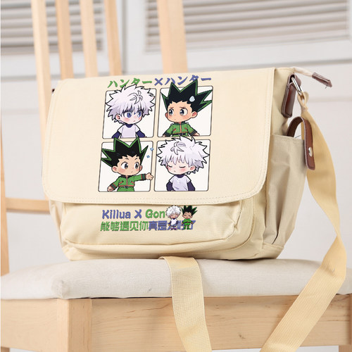 全职猎人周边奇杰cp斜挎包