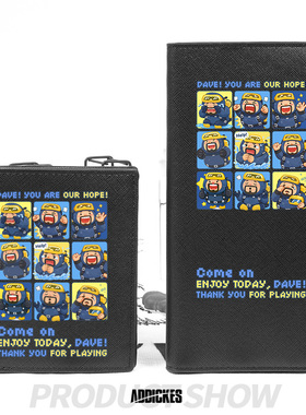 潜水员戴夫DAVE THE DIVER动漫周边Steam游戏二次元钱包卡包一体