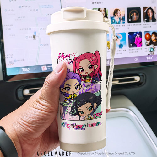 kpop猎魔女团周边动漫保温杯水杯