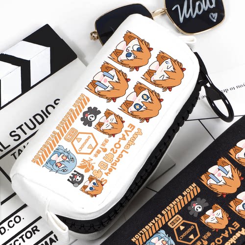 明日香EVA初号机周边学生文具袋