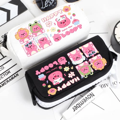 LOOPY小海狸周边可爱笔袋大容量