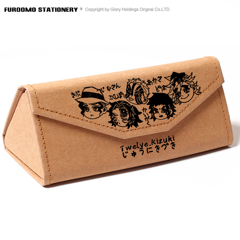 鬼灭之刃童磨周边动漫眼镜盒收纳