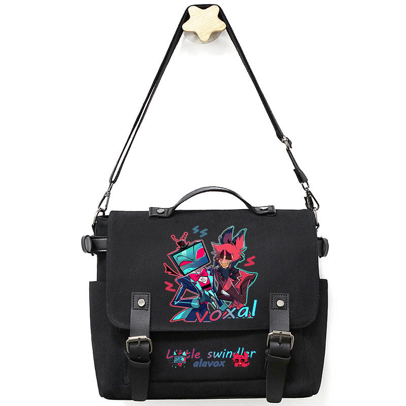 地狱客栈电鹿周边单肩斜挎包