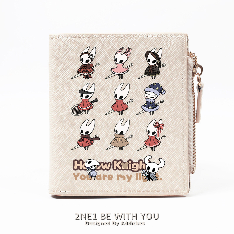 空洞骑士游戏周边丝之歌大黄蜂小骑士同人谷子二次元钱包卡包一体