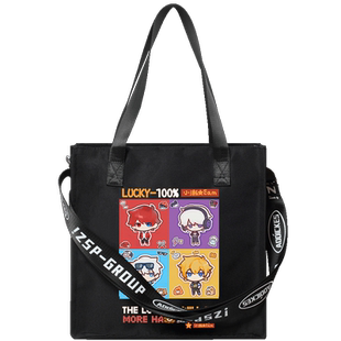 小潮院长 应援周边 小潮TEAM 高斯 马浩宁同人手提包单肩包斜挎包