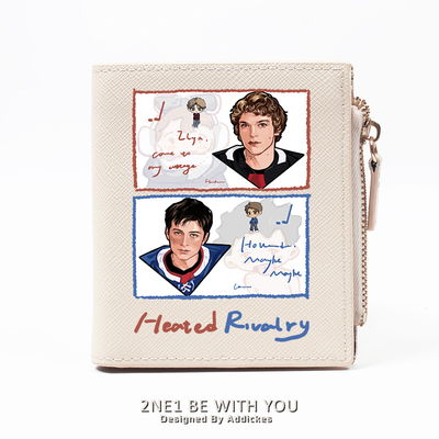 巅峰对决 周边 美剧 Heated Rivalry礼物 同款 钱包卡包二合一女