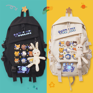 Superjunior SJ周边李东海金希澈明星小卡应援双肩包学生背包书包