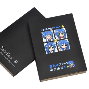 幸运星 LuckyStar 泉此方 周边同人动漫二次元卡通笔记本子记事簿