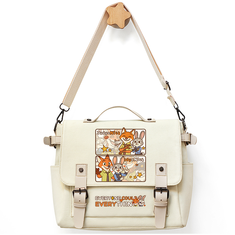 疯狂动物城周边斜挎单肩包