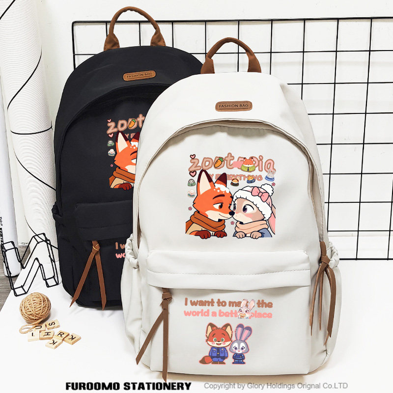 疯狂动物城周边双肩书包