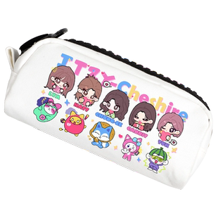 itzy周边应援礼物 李彩领 申有娜 黄礼志 动漫卡通学生笔袋文具盒