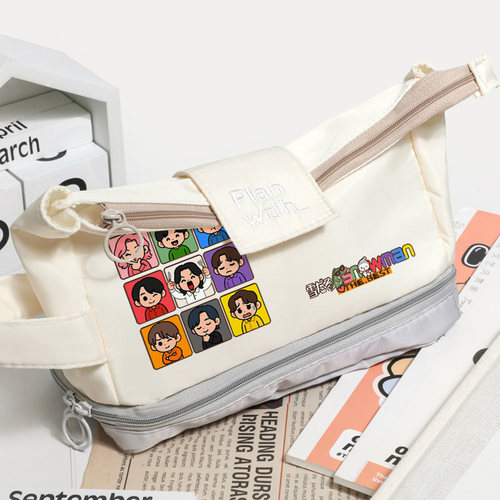 SnowMan雪人周边应援文具笔袋