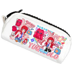 宋雨琦 SOLO YUQI 女娃FREAK卡通兔gidle同款应援周边笔袋文具盒