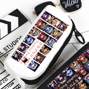 东方Project 博丽灵梦琪诺露魔理沙周边同人学生二次元笔袋文具袋