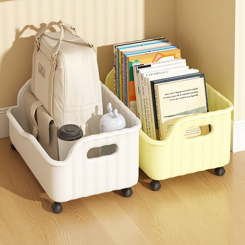 书包置物架书架可移动工位小推车