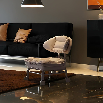 万向轮小凳子滑轮矮凳静音靠背椅