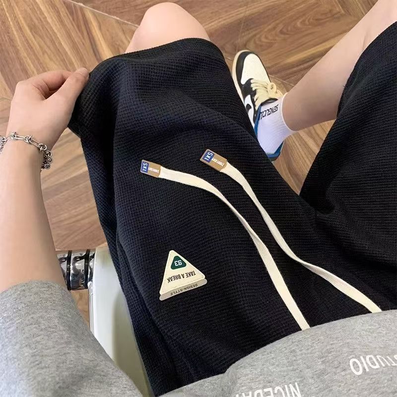夏季薄款华夫格潮牌短裤篮球运动