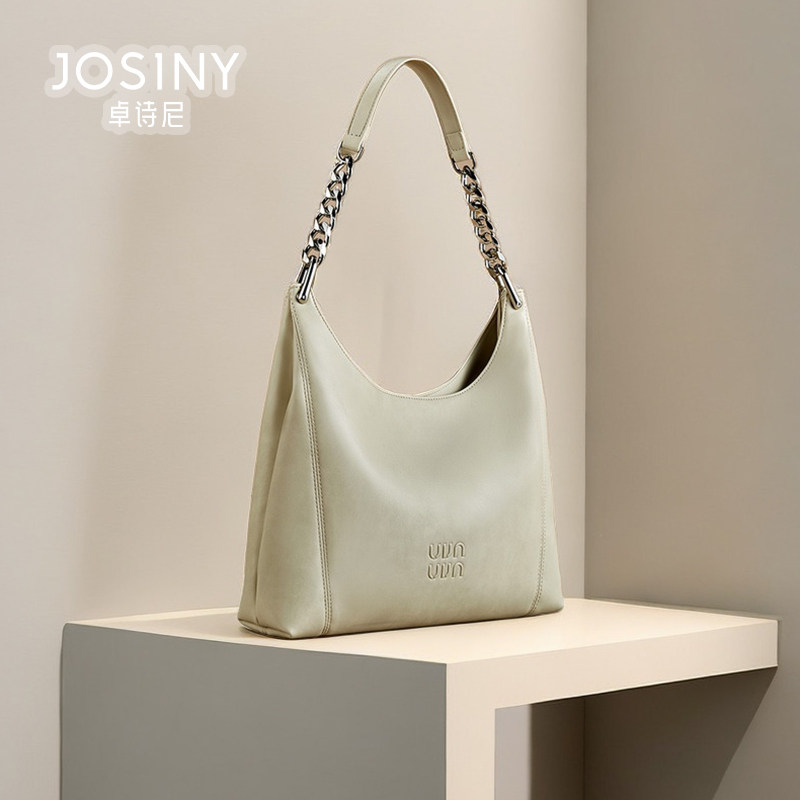 卓诗尼女包2024春新款包包女托特包单肩包链条商场同款412460545