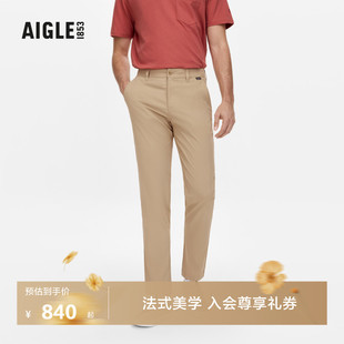 休闲长裤 AIGLE艾高夏秋季 DFT速干吸湿UPF40 防紫外线运动裤 子男款