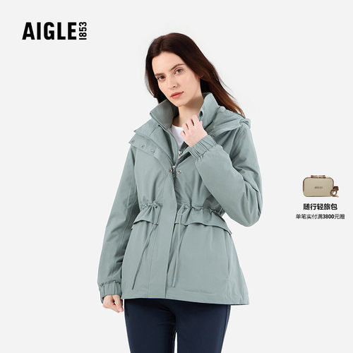 AIGLE艾高棉服保暖收腰女士