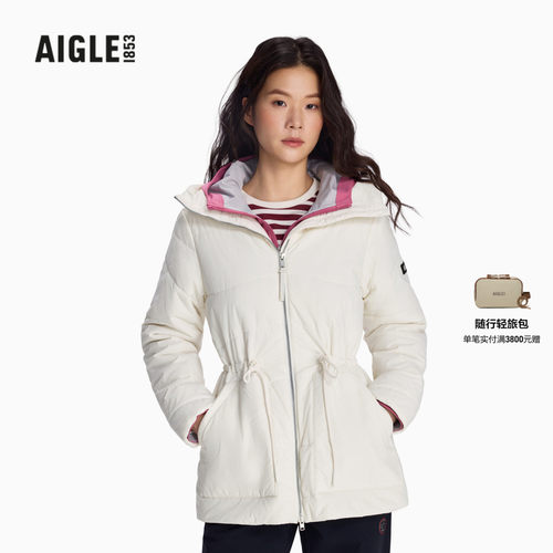 AIGLE艾高棉服外套2026秋冬新款女装保暖棉衣BX05
